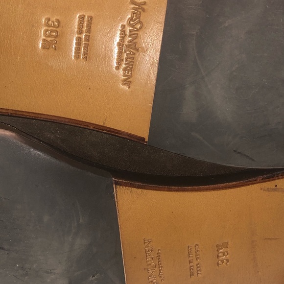 Yves Saint Laurent Brown Suede Riding Boot - Picture 7 of 7